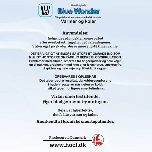 blue wonder info